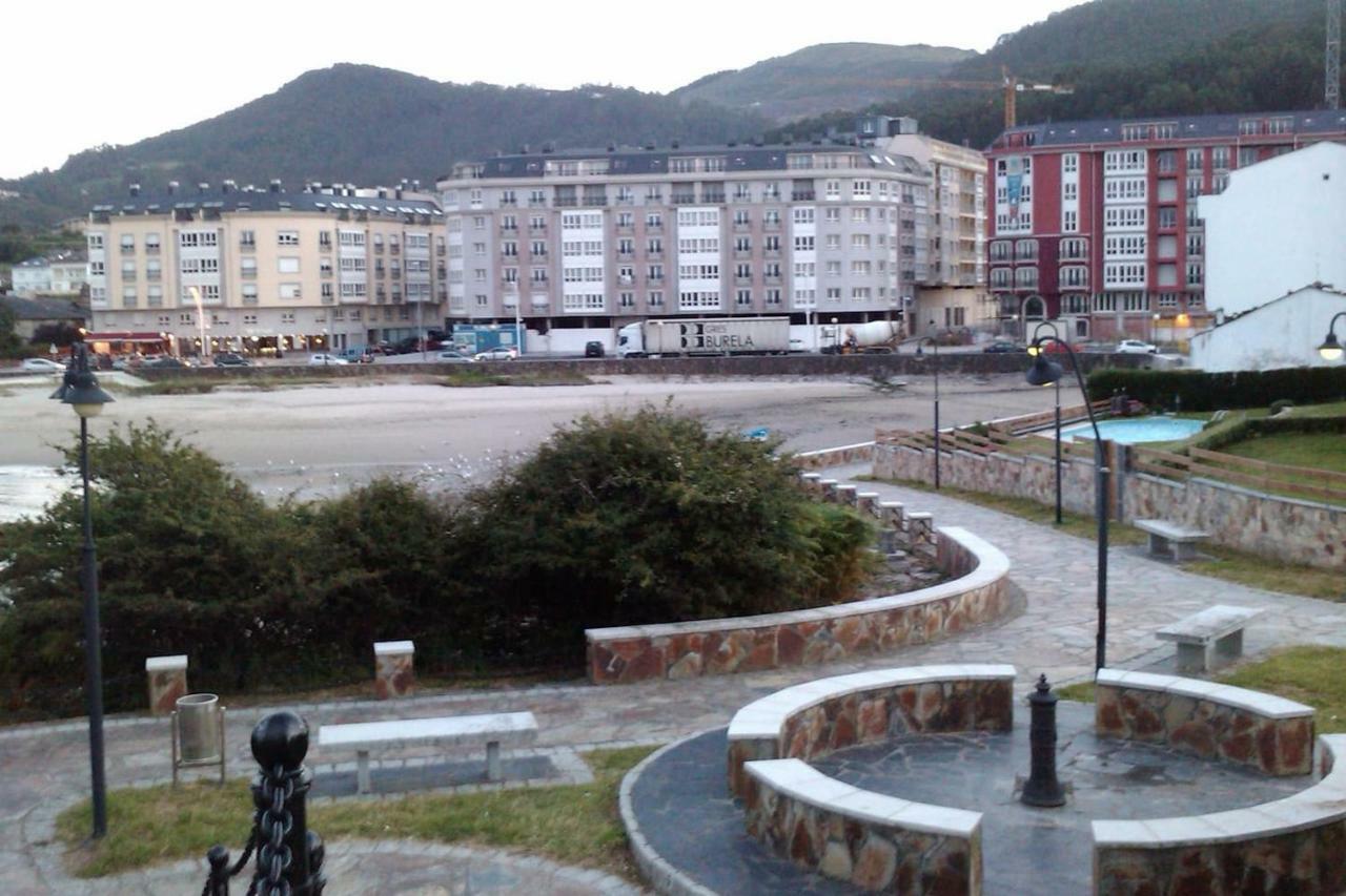 Apartamento En 1ª Linea De La Playa De Covas - Viveiro Dış mekan fotoğraf